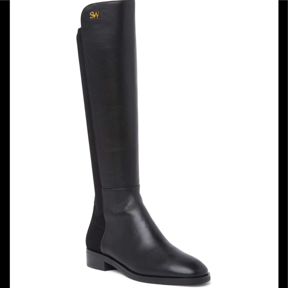 Stuart Weitzman Shoes - Stuart Weitzman Keelan Leather Knee-high Tall Boots US 9 Black